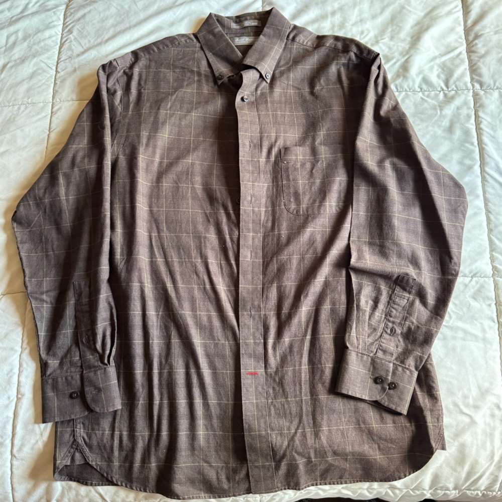 Daniel Cremieux signature collection Plaid Shirt